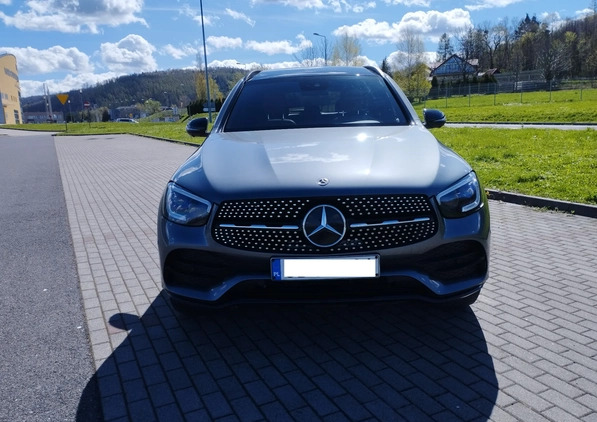 Mercedes-Benz GLC cena 209900 przebieg: 77500, rok produkcji 2021 z Biała małe 79